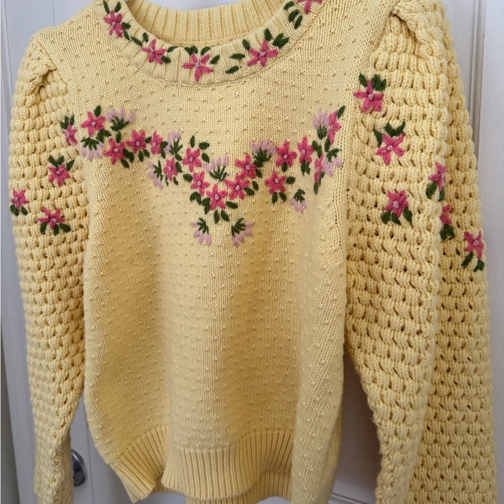 LoveShackFancy Kenzley Pullover Sweater